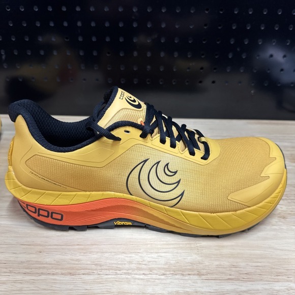 Topo Athletic M-MTN Racer 4 Mango / Black Size 12 US New In Box - Picture 5 of 13